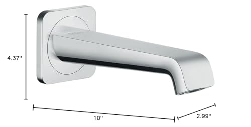 AXOR 36425001 Citterio E Tub Spout in Chrome