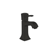 Hansgrohe 31300671 Metropol Classic Single-Hole Faucet 110 with Pop-Up Drain, 1.2 GPM in Matte Black
