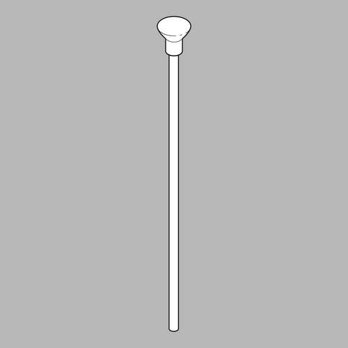 Delta RP6146 Lift Rod & Finial - Bathroom in Chrome Finish