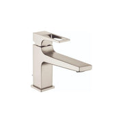 Hansgrohe 74505821 Metropol 100 Single-Hole Faucet with Loop Handle without Pop-Up, 1.2 GPM Brushed Nickel