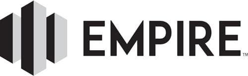 Empire aluminum framing square with 24 inch and 16 inch measurements on white background.