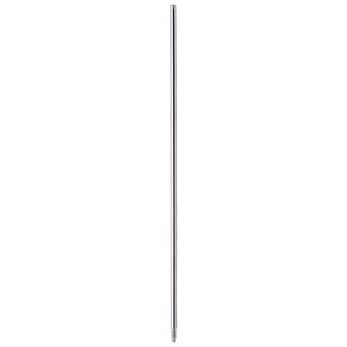 Chrome-finish straight lift rod for bathroom sink drain assembly.