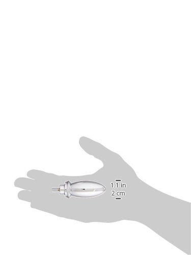 Chrome metal lever handle with cylindrical base and decorative design, shown in palm for scale.