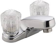 Delta Classic 2522LF-MPU Two Handle Centerset Bathroom Faucet - Two Handle Knob With Pop Up: Chrome