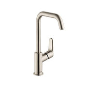 Hansgrohe 31609821 Focus 240 Tall Single Hole Faucet in Brushed Nickel Brushed Nickel