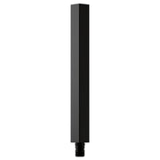 Brizo RP100923BL Universal Showering Linear Square Shower Column Extension: Matte Black