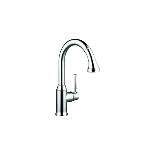 Hansgrohe 04215000 Talis C High Arc Kitchen Faucet, 2-Spray Pull-Down, 1.75 GPM in Chrome