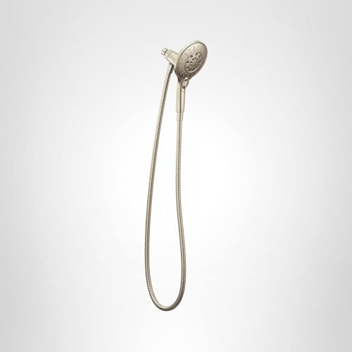 Moen Engage Magnetix Six Function 5.5 Inch Handheld Showerhead with Magnetic Docking System in Brushed Nickel - 3662EPBN
