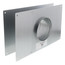 Rinnai wall thimble metal vent adapter for indoor tankless water heaters.