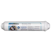 Sterling Water Treatment IC Series 6 inch, 5 Micron Inline Carbon Filter with 1/4-in Quick Connection - IC06Q