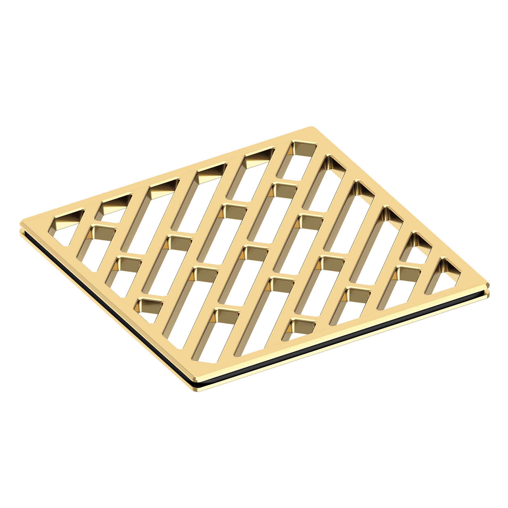 Newport Brass 4 inch Square Open Design Shower Drain