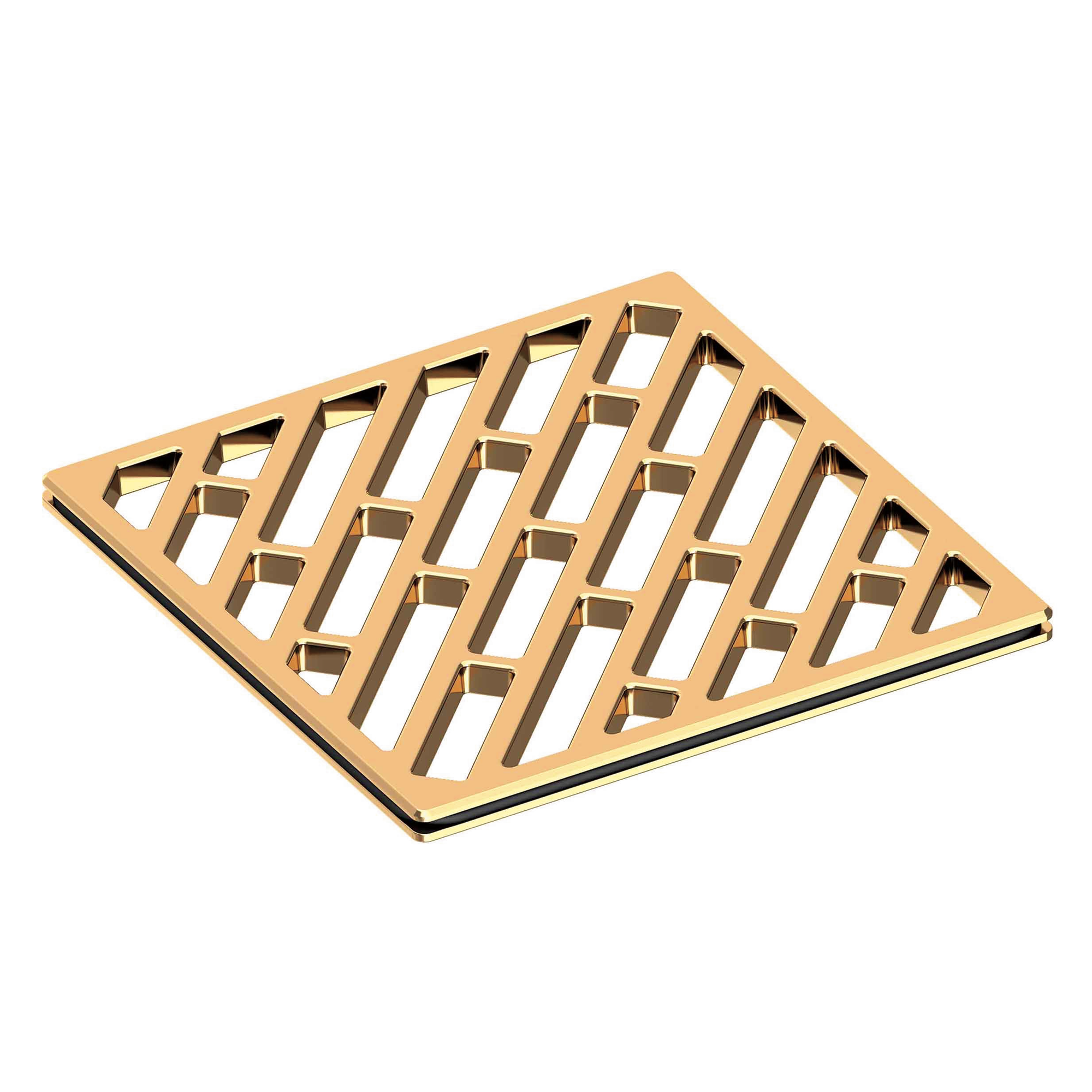 Newport Brass 4 inch Square Open Design Shower Drain