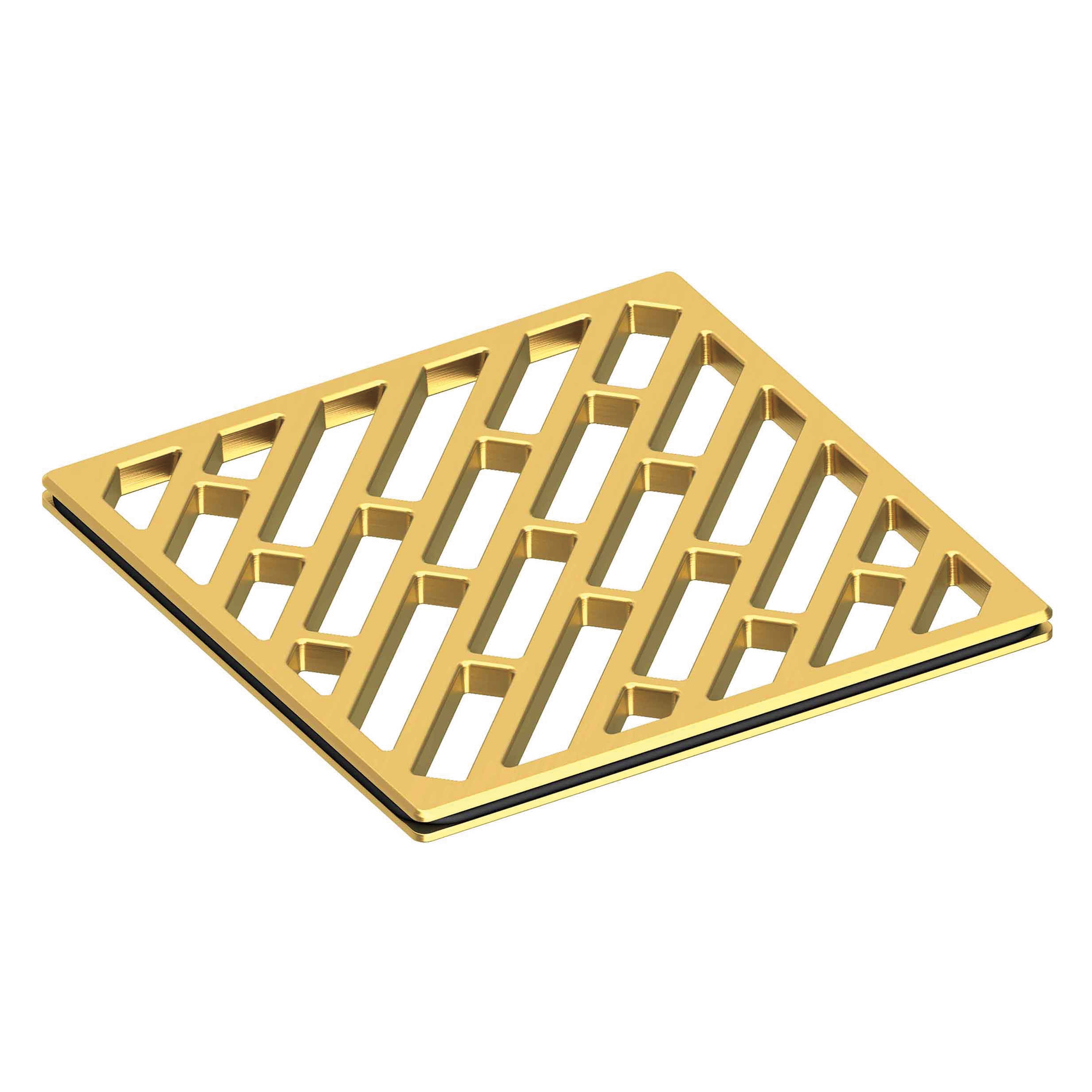 Newport Brass 4 inch Square Open Design Shower Drain