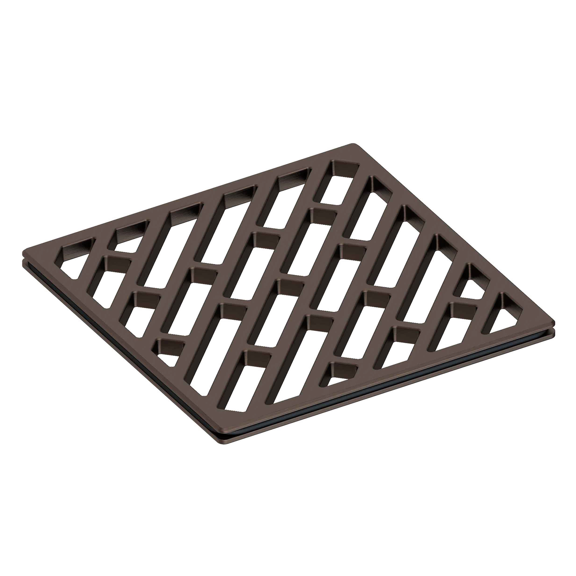 Newport Brass 4 inch Square Open Design Shower Drain