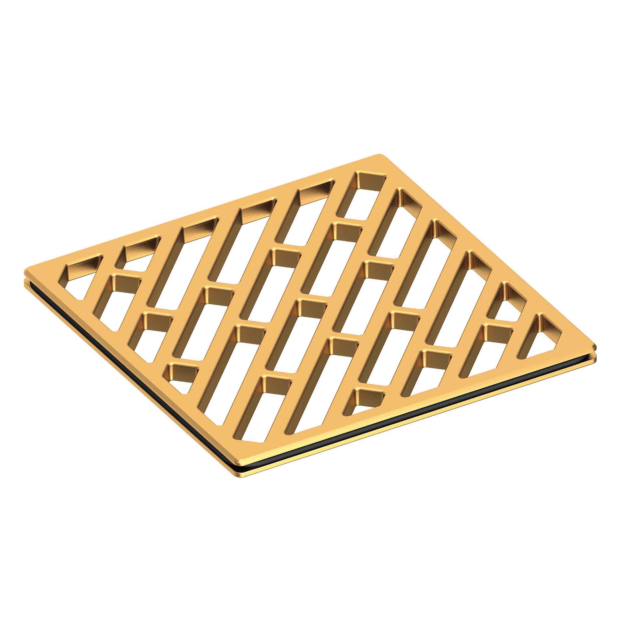 Newport Brass 4 inch Square Open Design Shower Drain