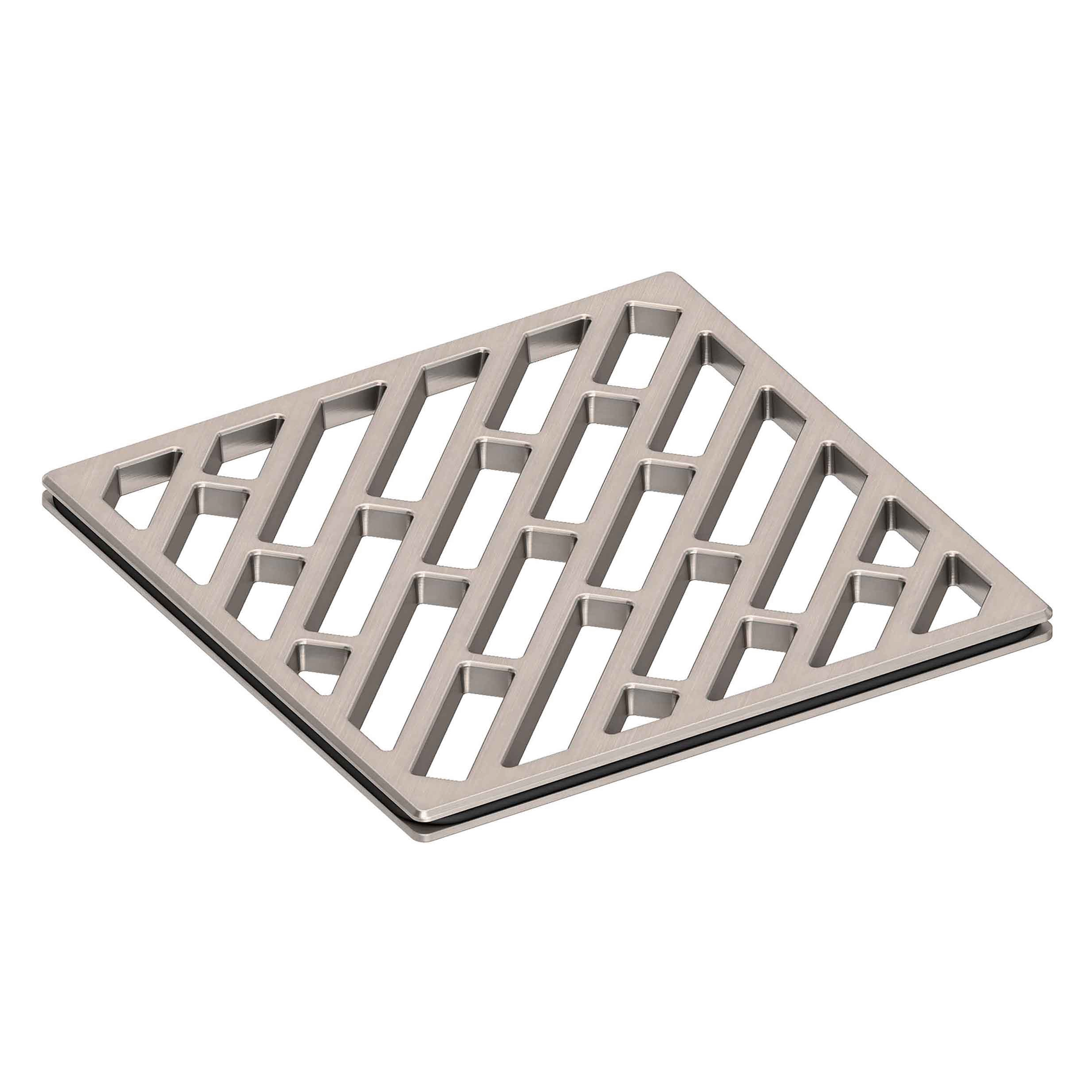 Newport Brass 4 inch Square Open Design Shower Drain