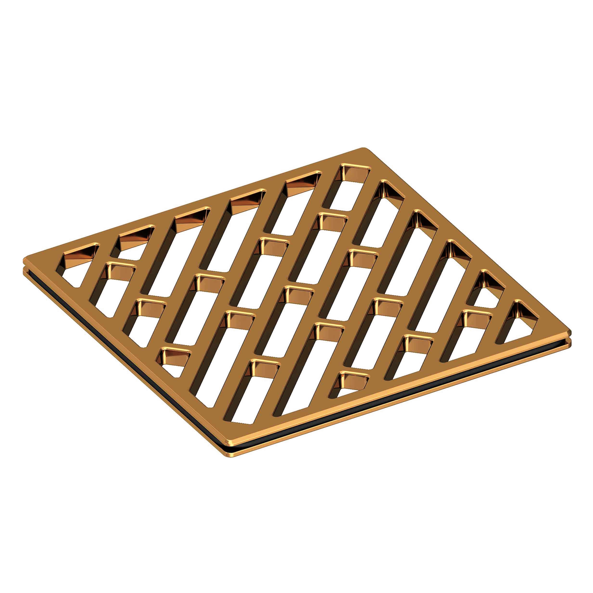 Newport Brass 4 inch Square Open Design Shower Drain