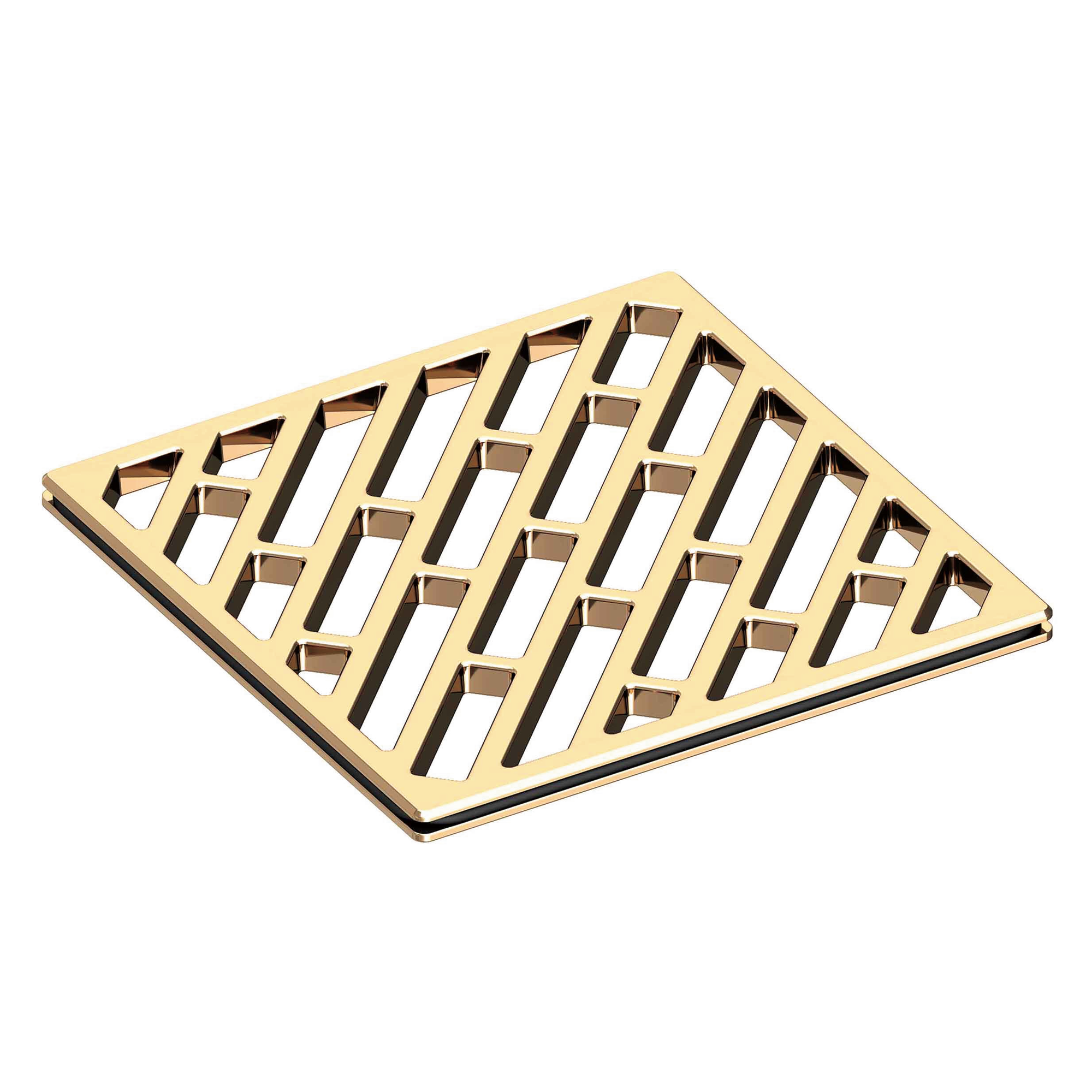 Newport Brass 4 inch Square Open Design Shower Drain