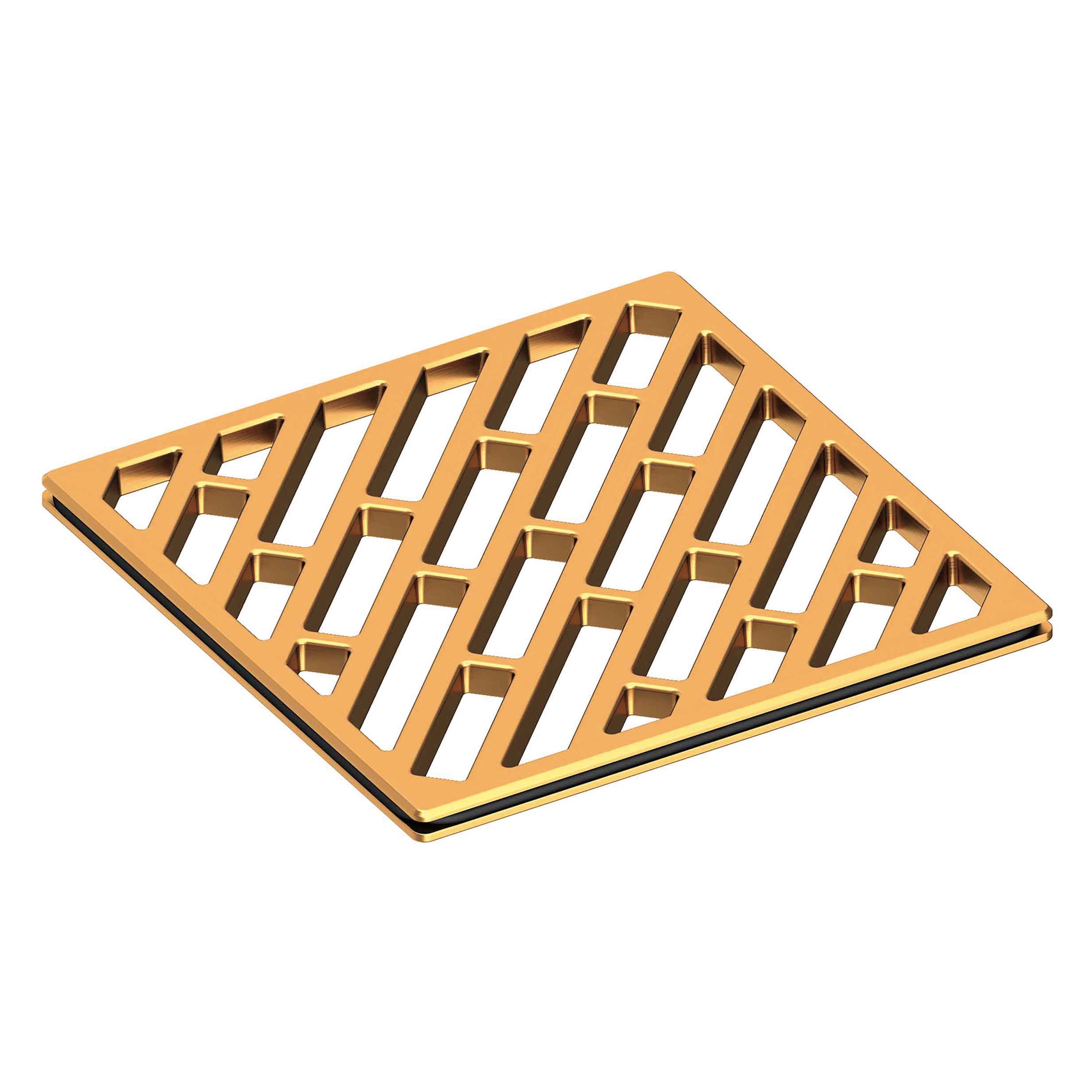 Newport Brass 4 inch Square Open Design Shower Drain
