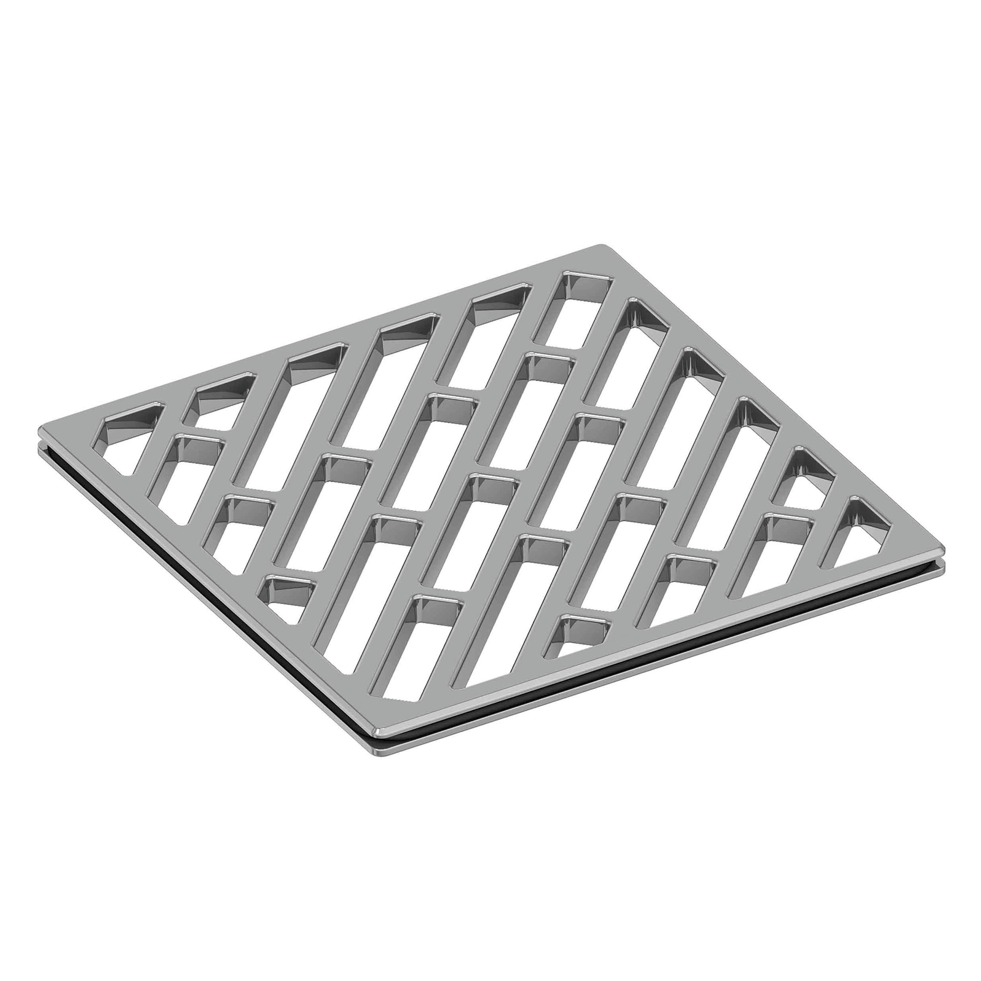 Newport Brass 4 inch Square Open Design Shower Drain
