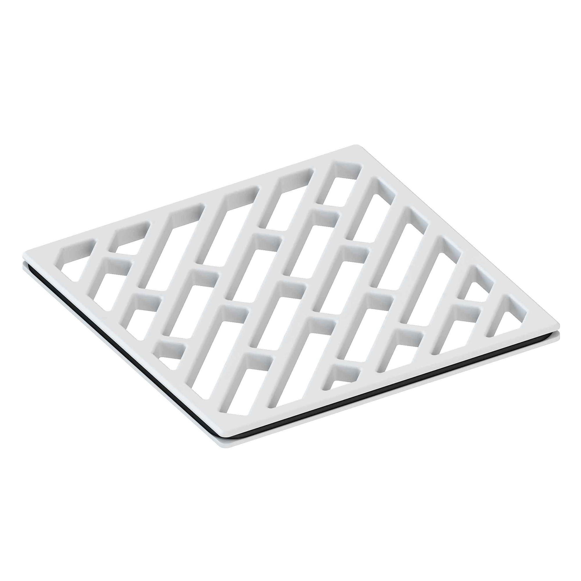 Newport Brass 4 inch Square Open Design Shower Drain