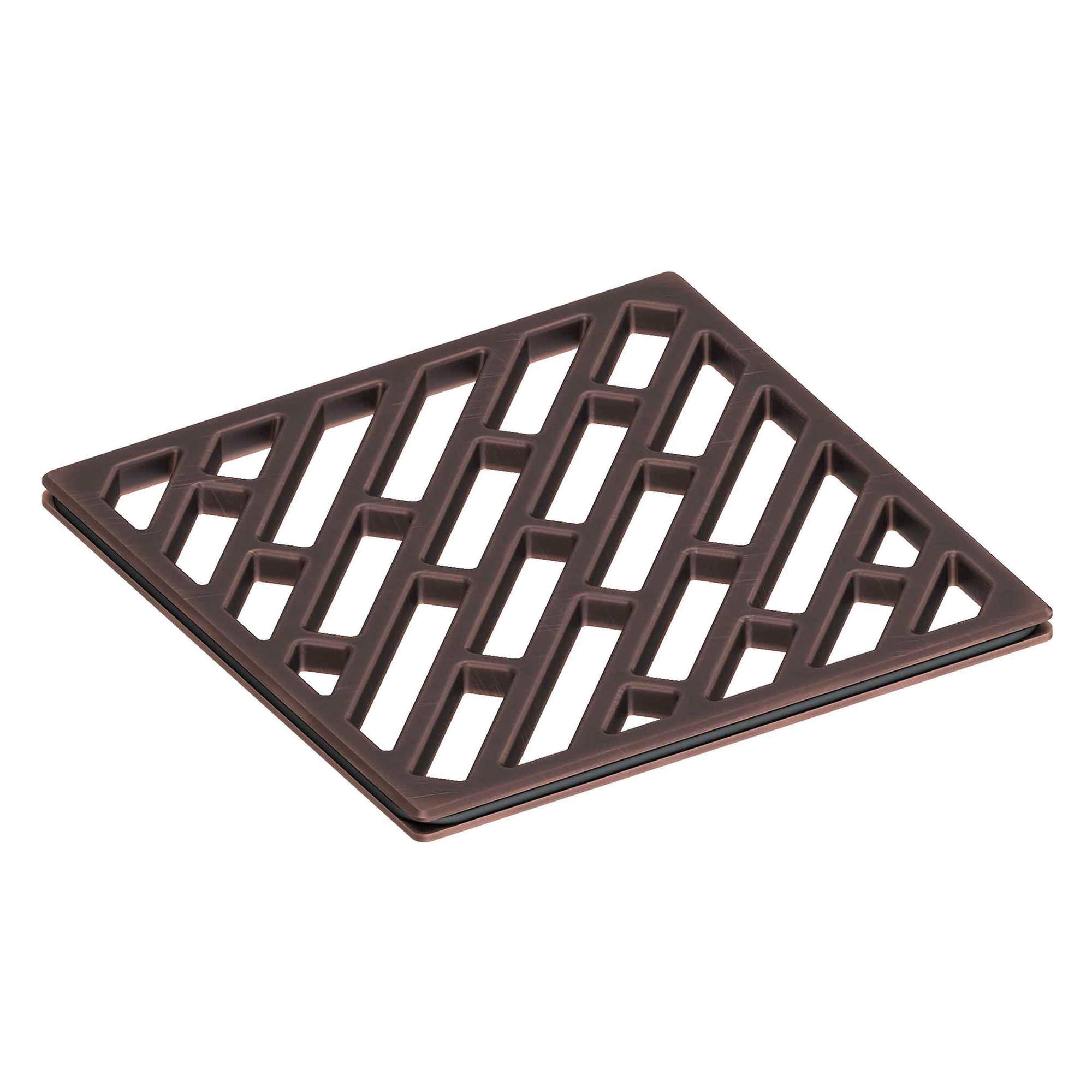 Newport Brass 4 inch Square Open Design Shower Drain