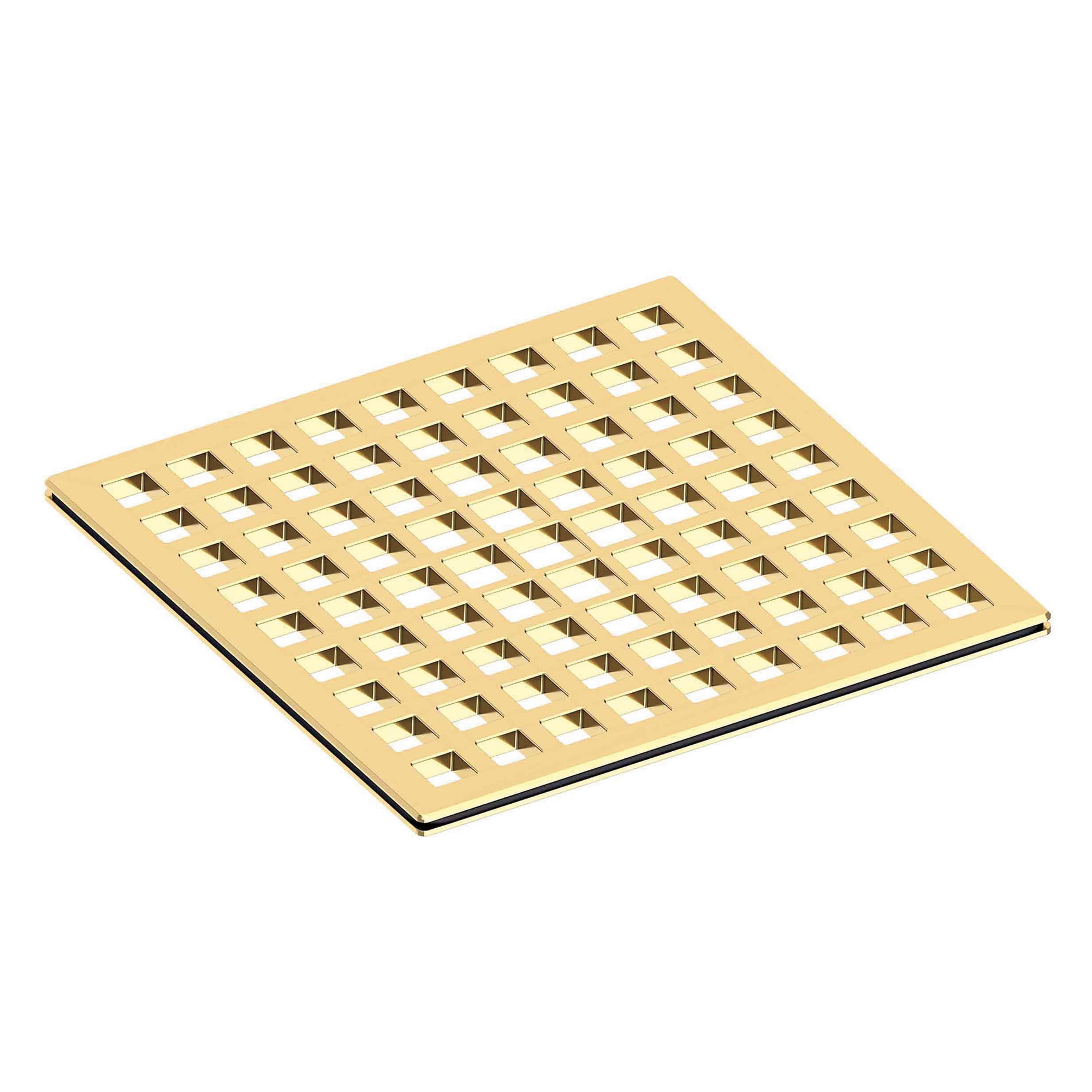 Newport Brass 6 inch Square Grid Design Shower Drain
