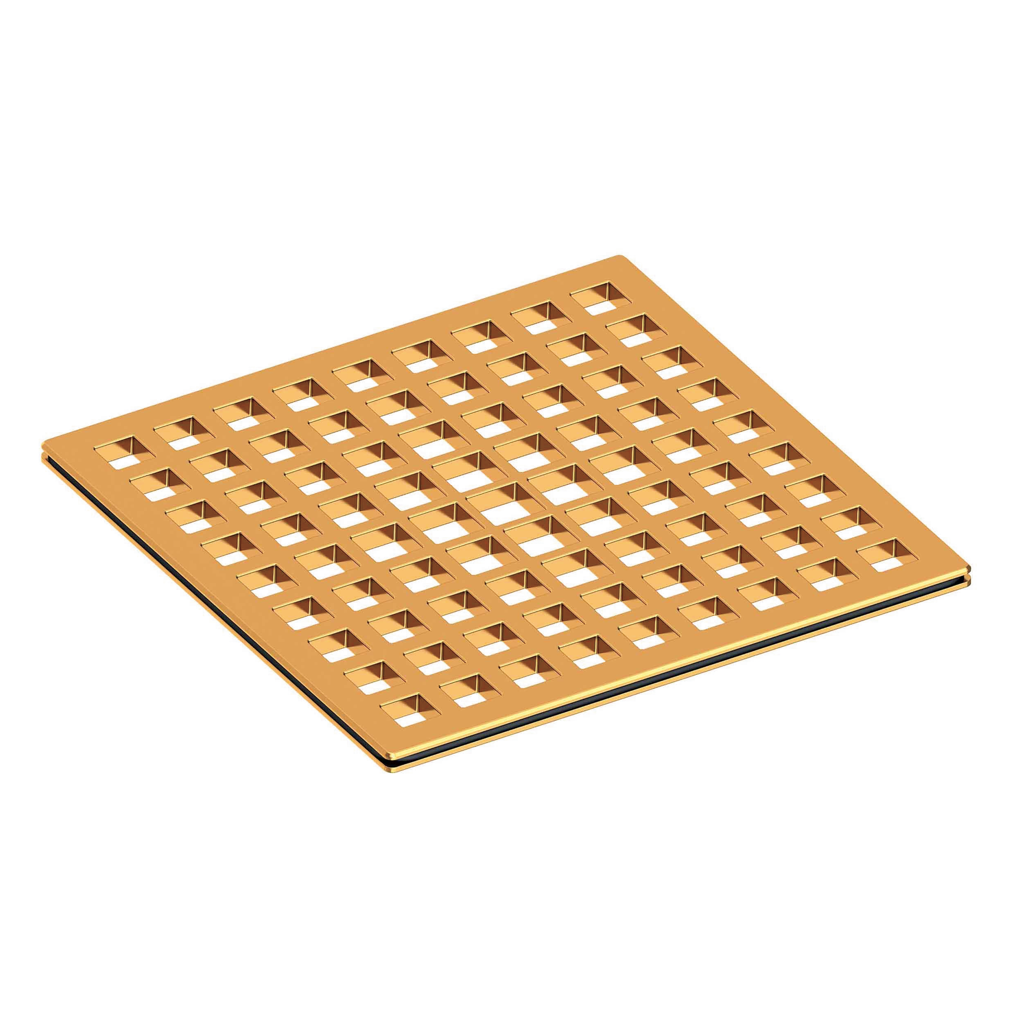 Newport Brass 6 inch Square Grid Design Shower Drain