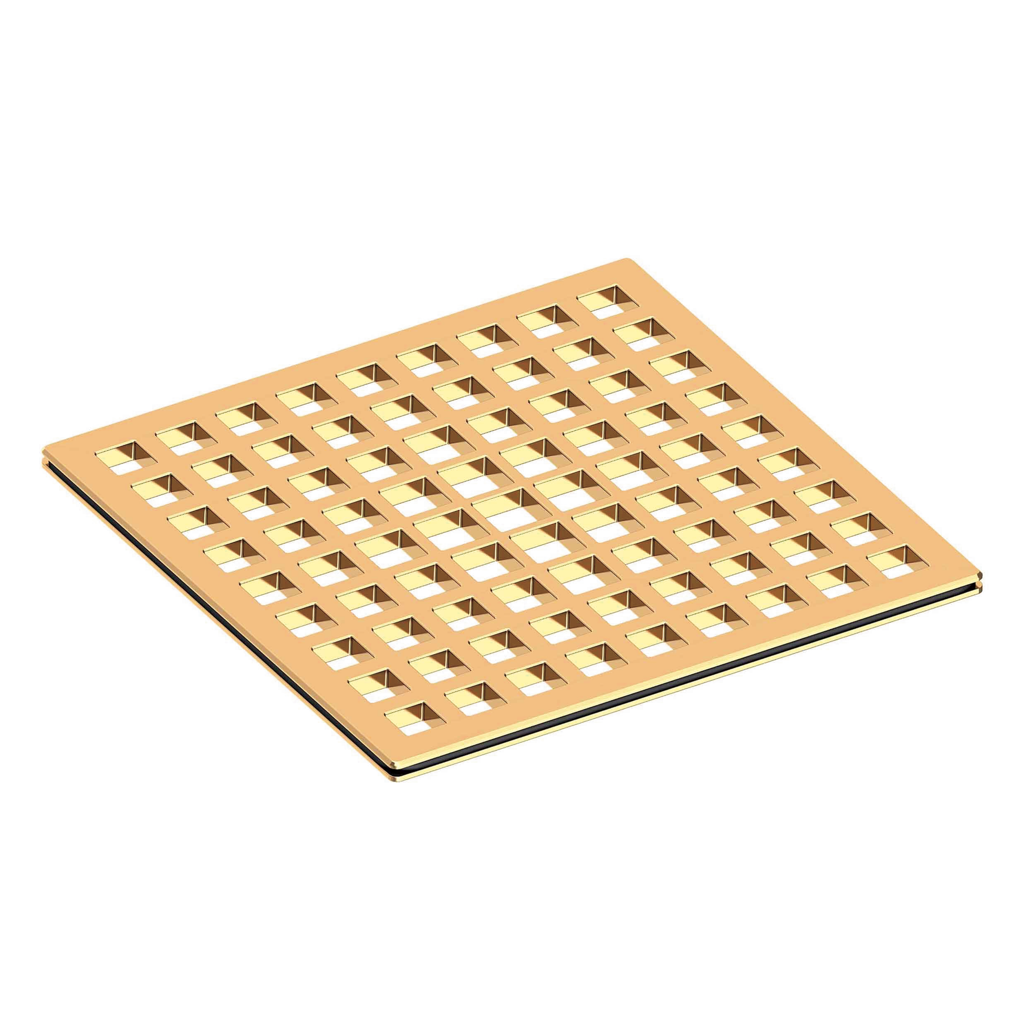 Newport Brass 6 inch Square Grid Design Shower Drain