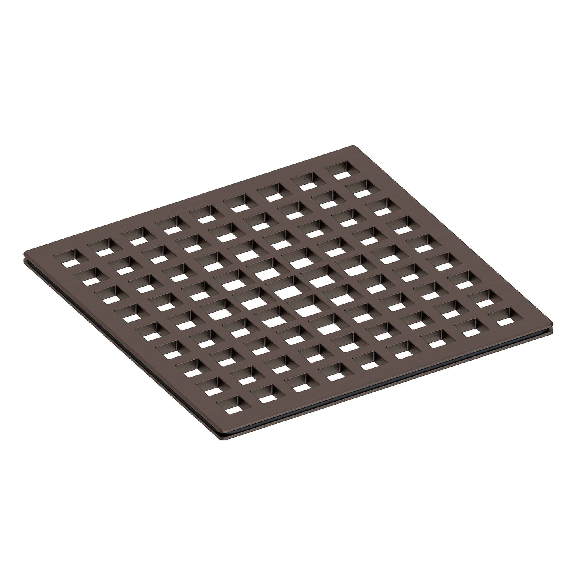 Newport Brass 6 inch Square Grid Design Shower Drain