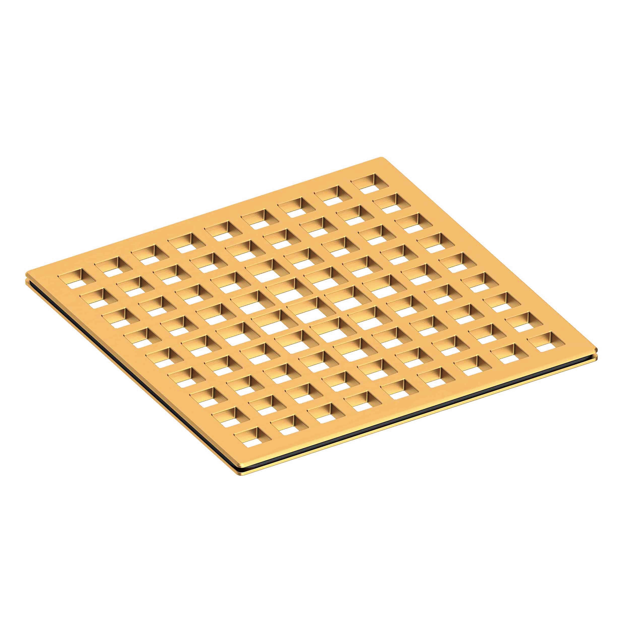Newport Brass 6 inch Square Grid Design Shower Drain