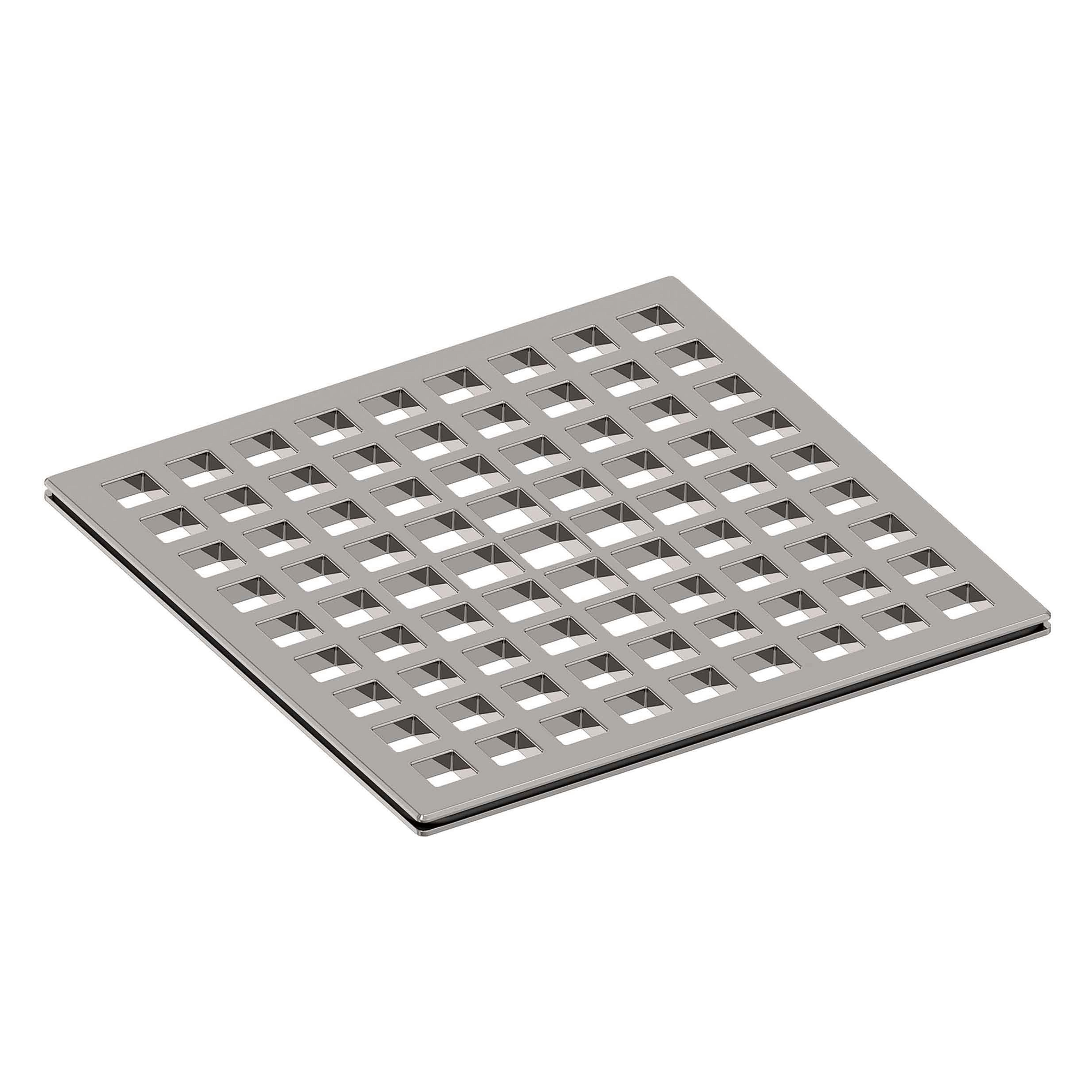 Newport Brass 6 inch Square Grid Design Shower Drain