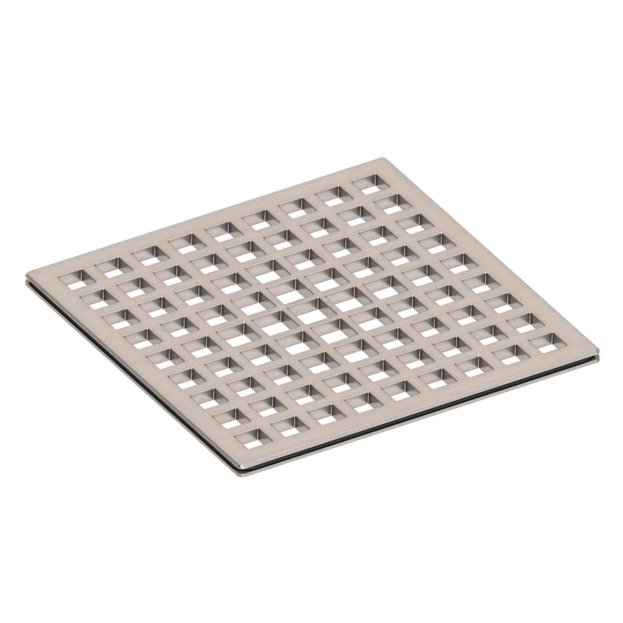 Newport Brass 6 inch Square Grid Design Shower Drain