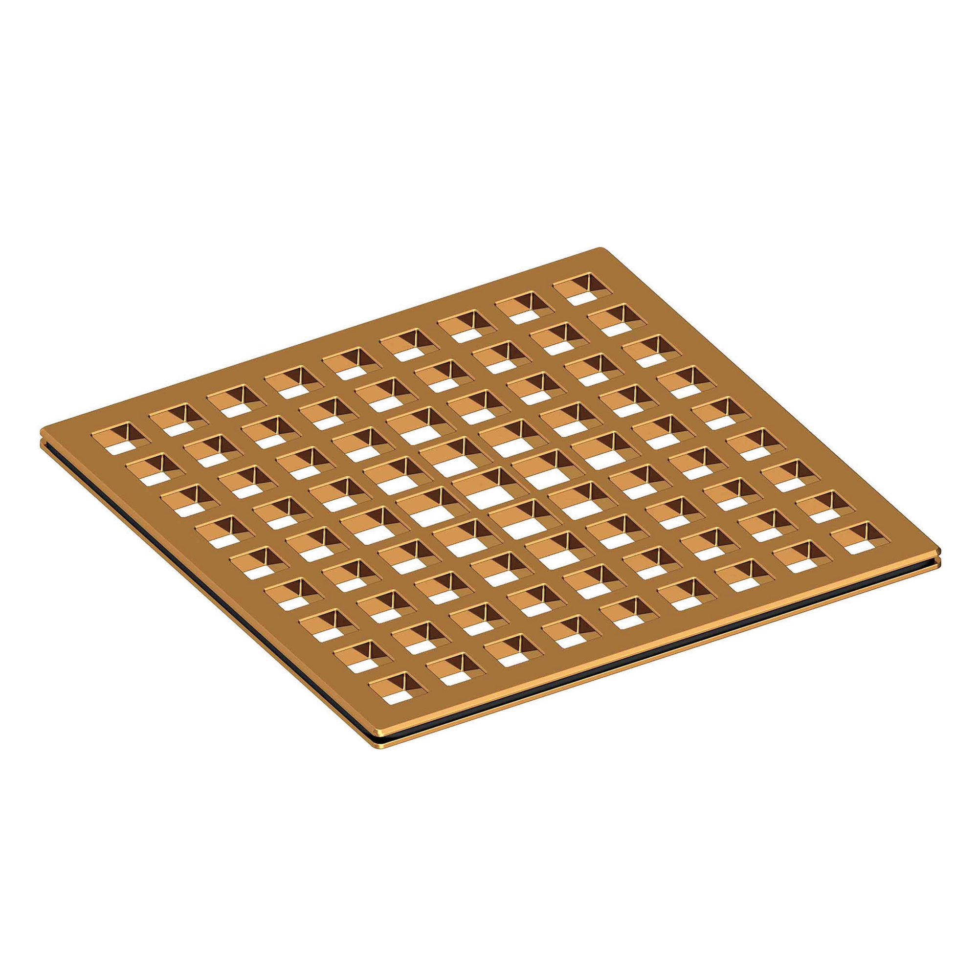 Newport Brass 6 inch Square Grid Design Shower Drain