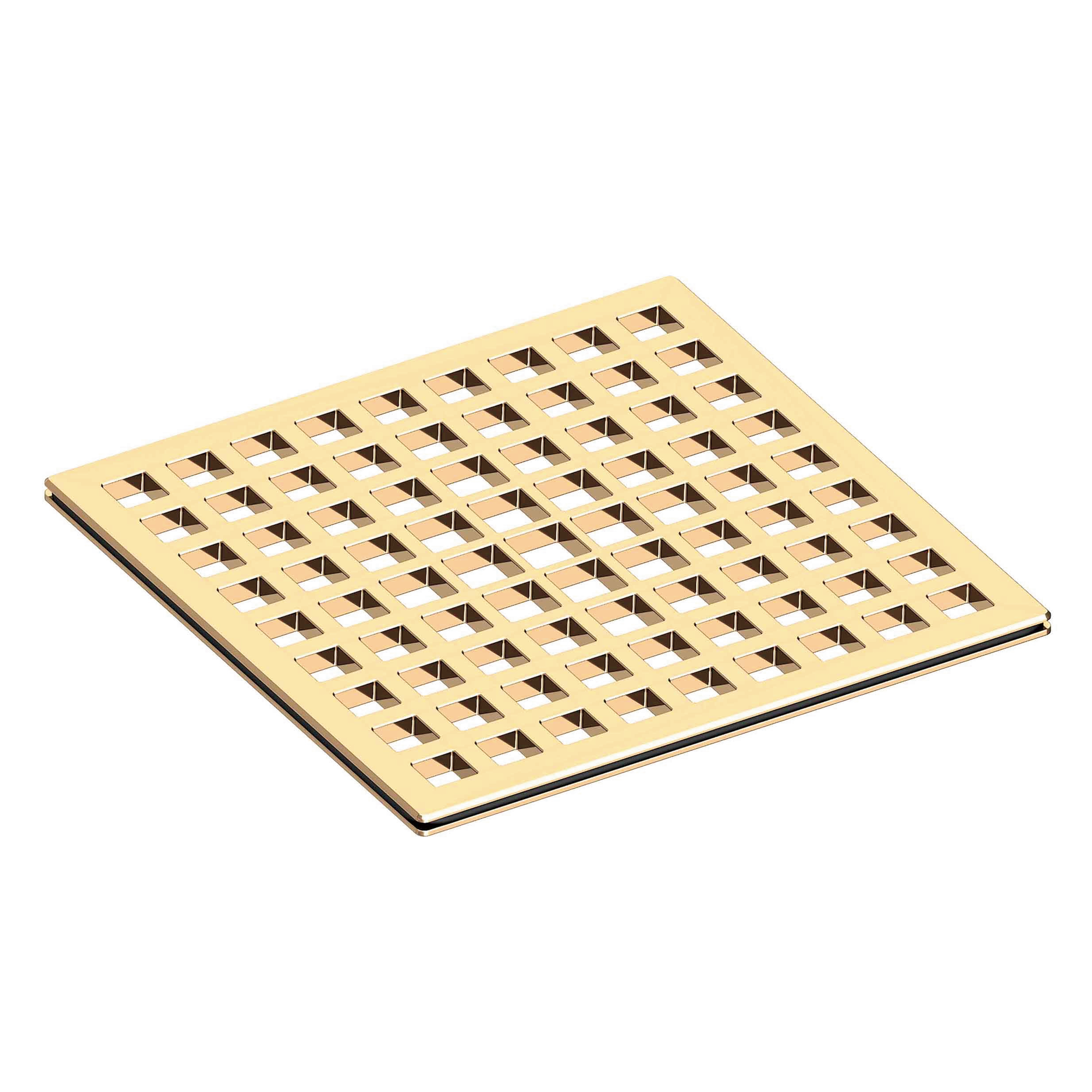 Newport Brass 6 inch Square Grid Design Shower Drain