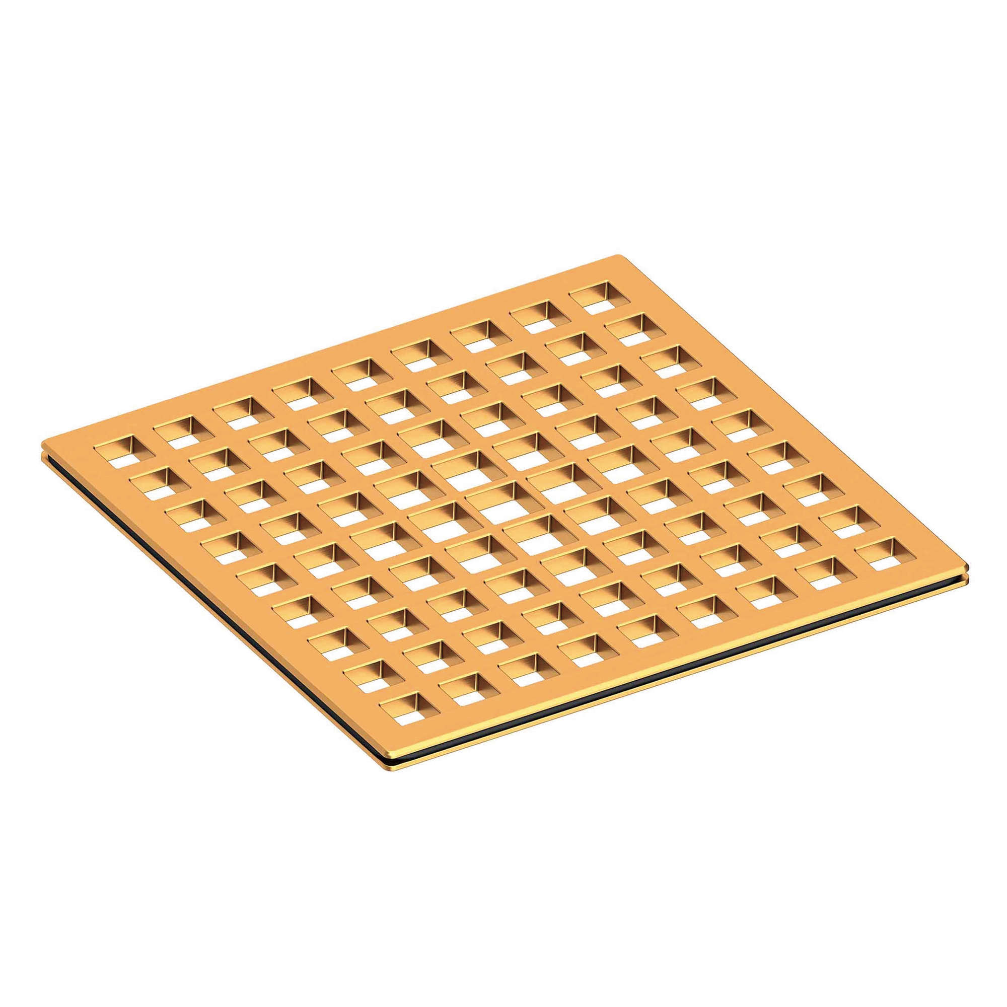 Newport Brass 6 inch Square Grid Design Shower Drain