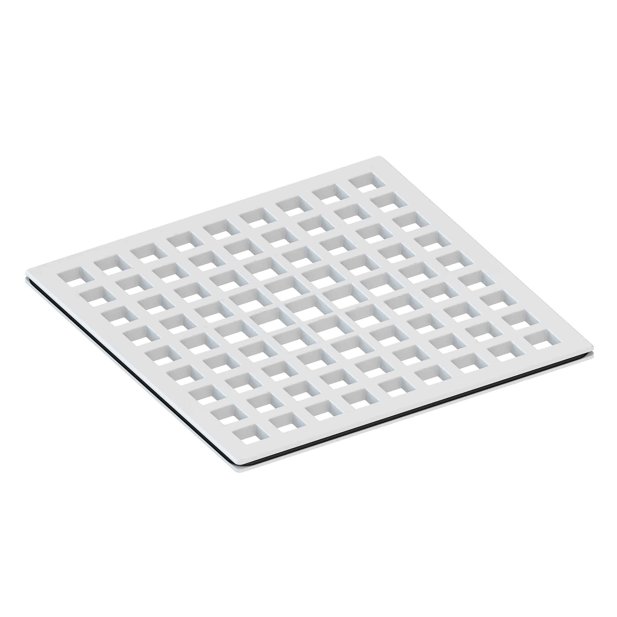 Newport Brass 6 inch Square Grid Design Shower Drain