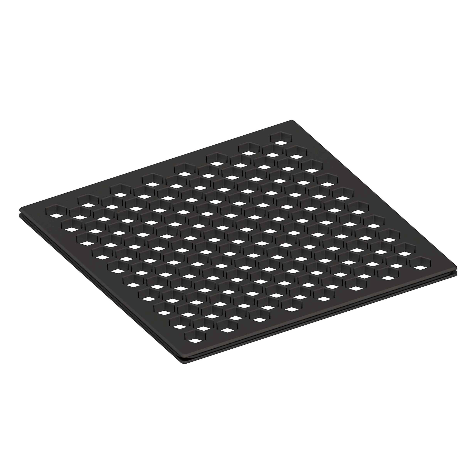 Newport Brass 6 inch Square Hex Design Shower Drain Grid