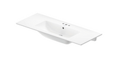 Duravit ME by Starck 48-3/8" Rectangular Wall Mounted Bathroom Sink - White