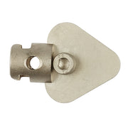Milwaukee 1-inch spade bit attachment with hex socket and rust guard plating.