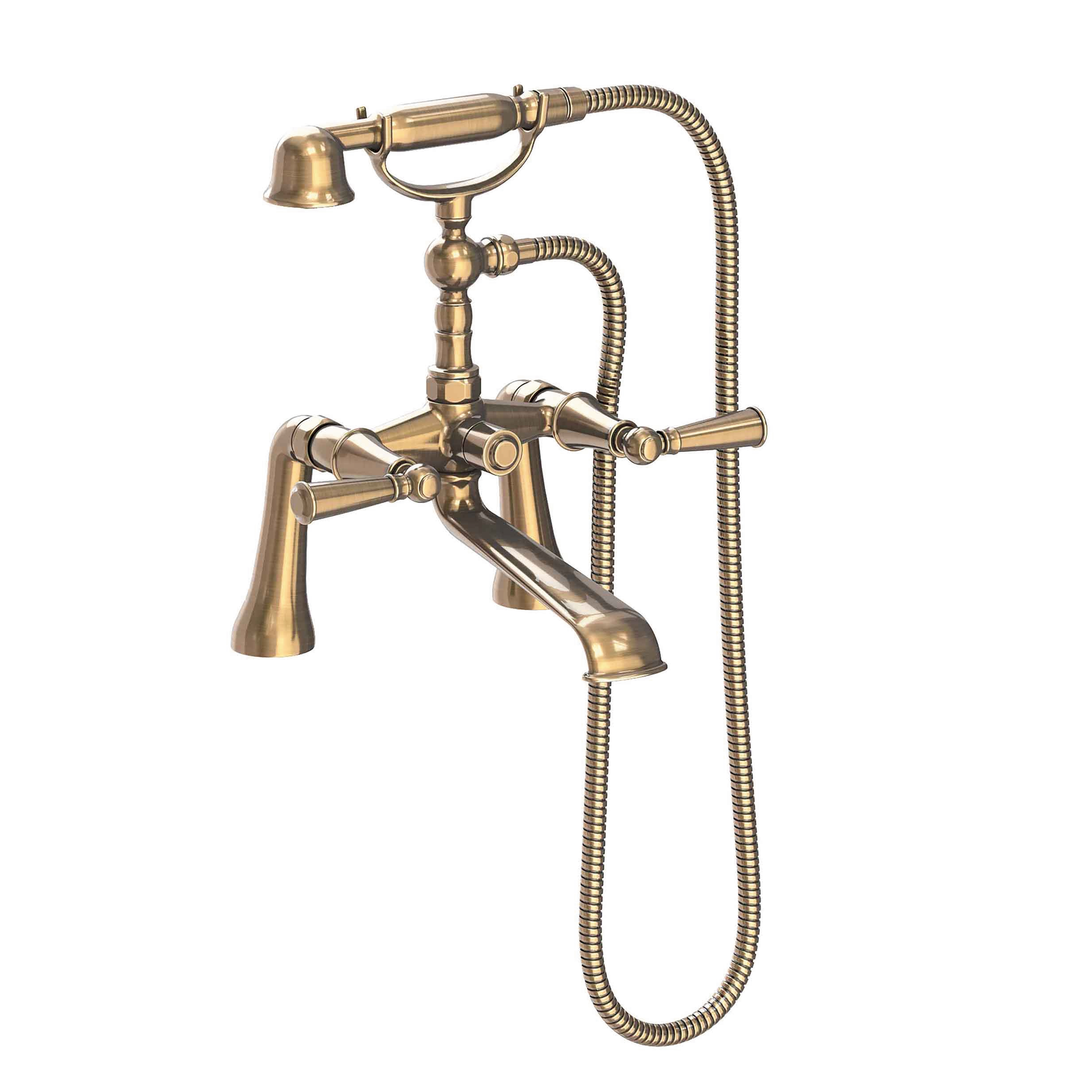 Newport Brass Aylesbury Deck Mounted Tub Filler with Hand Shower