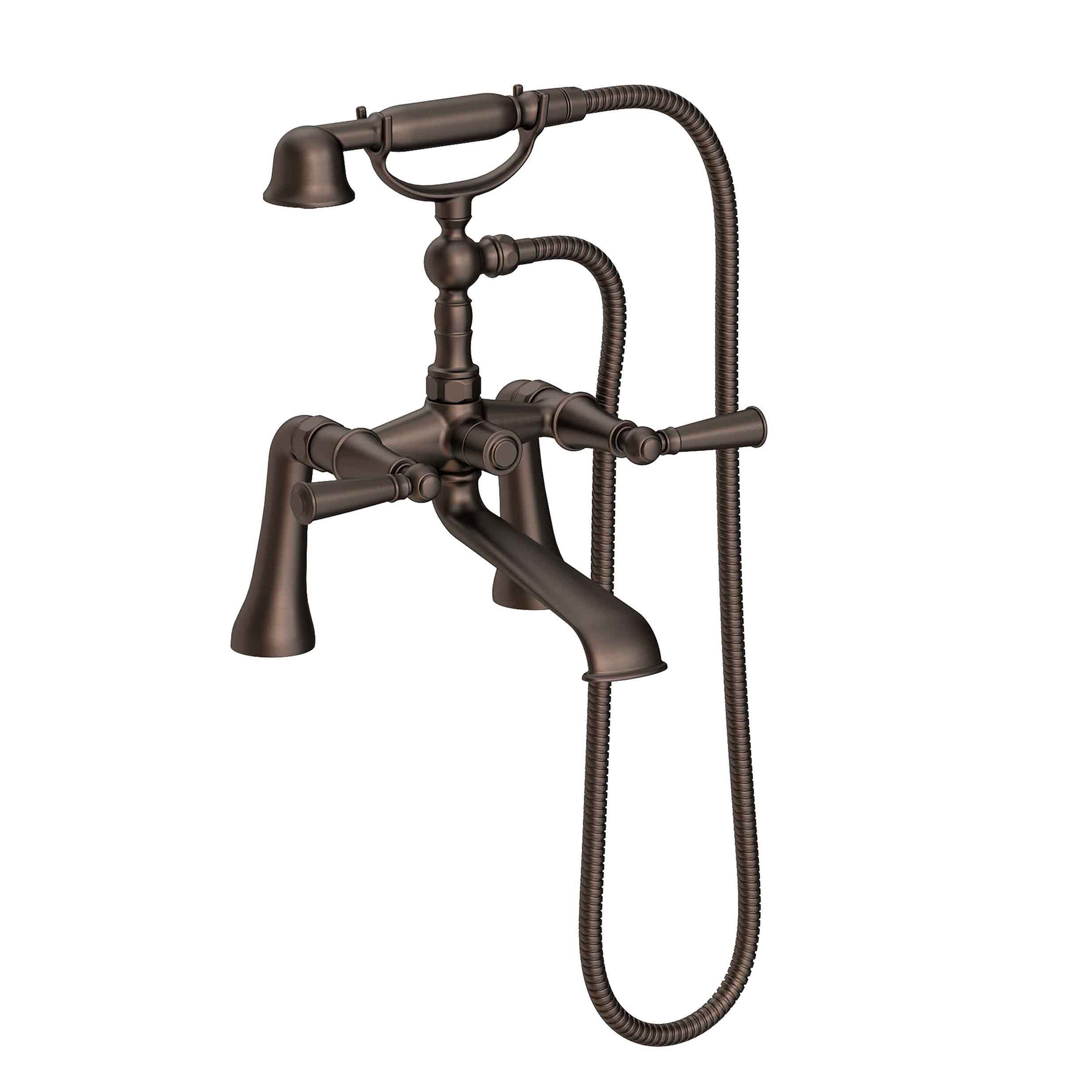 Newport Brass Aylesbury Deck Mounted Tub Filler with Hand Shower