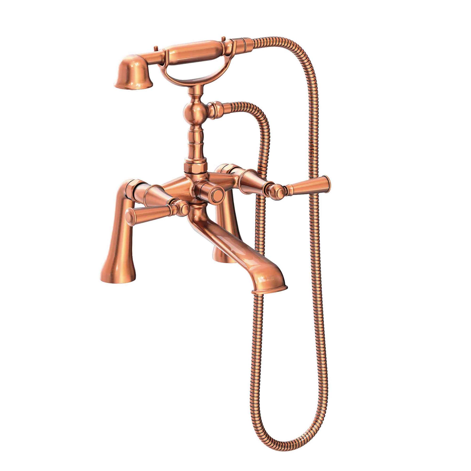 Newport Brass Aylesbury Deck Mounted Tub Filler with Hand Shower