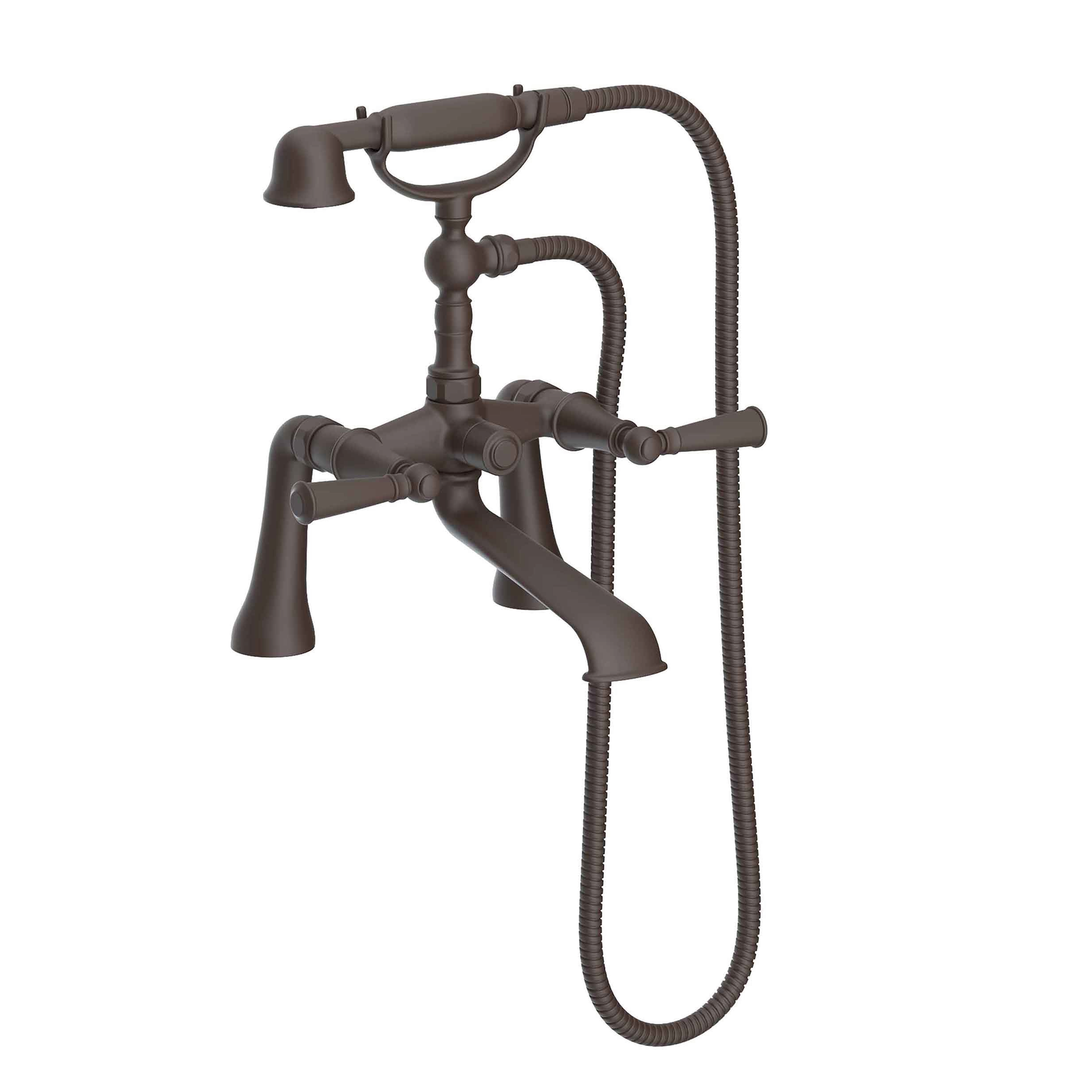 Newport Brass Aylesbury Deck Mounted Tub Filler with Hand Shower