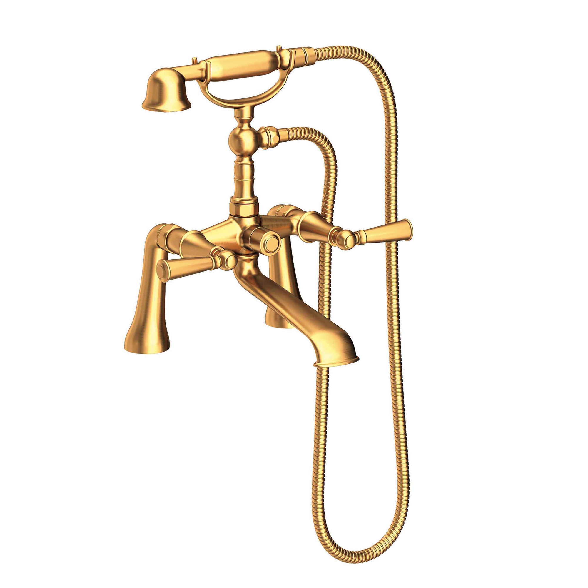 Newport Brass Aylesbury Deck Mounted Tub Filler with Hand Shower