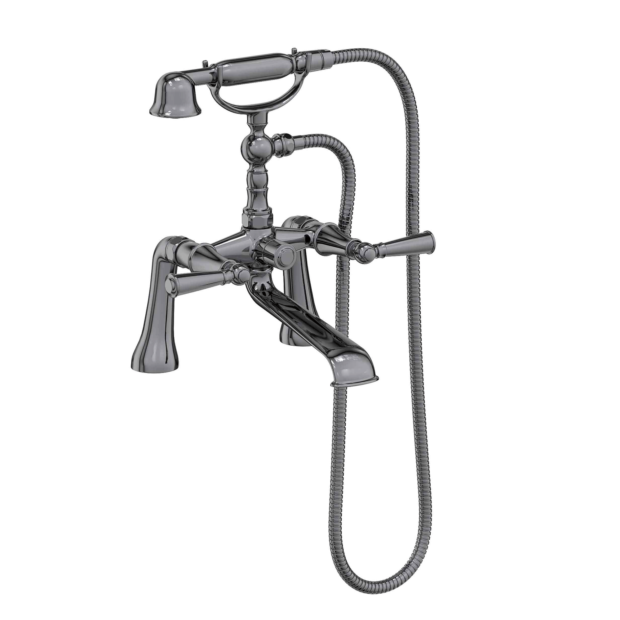 Newport Brass Aylesbury Deck Mounted Tub Filler with Hand Shower