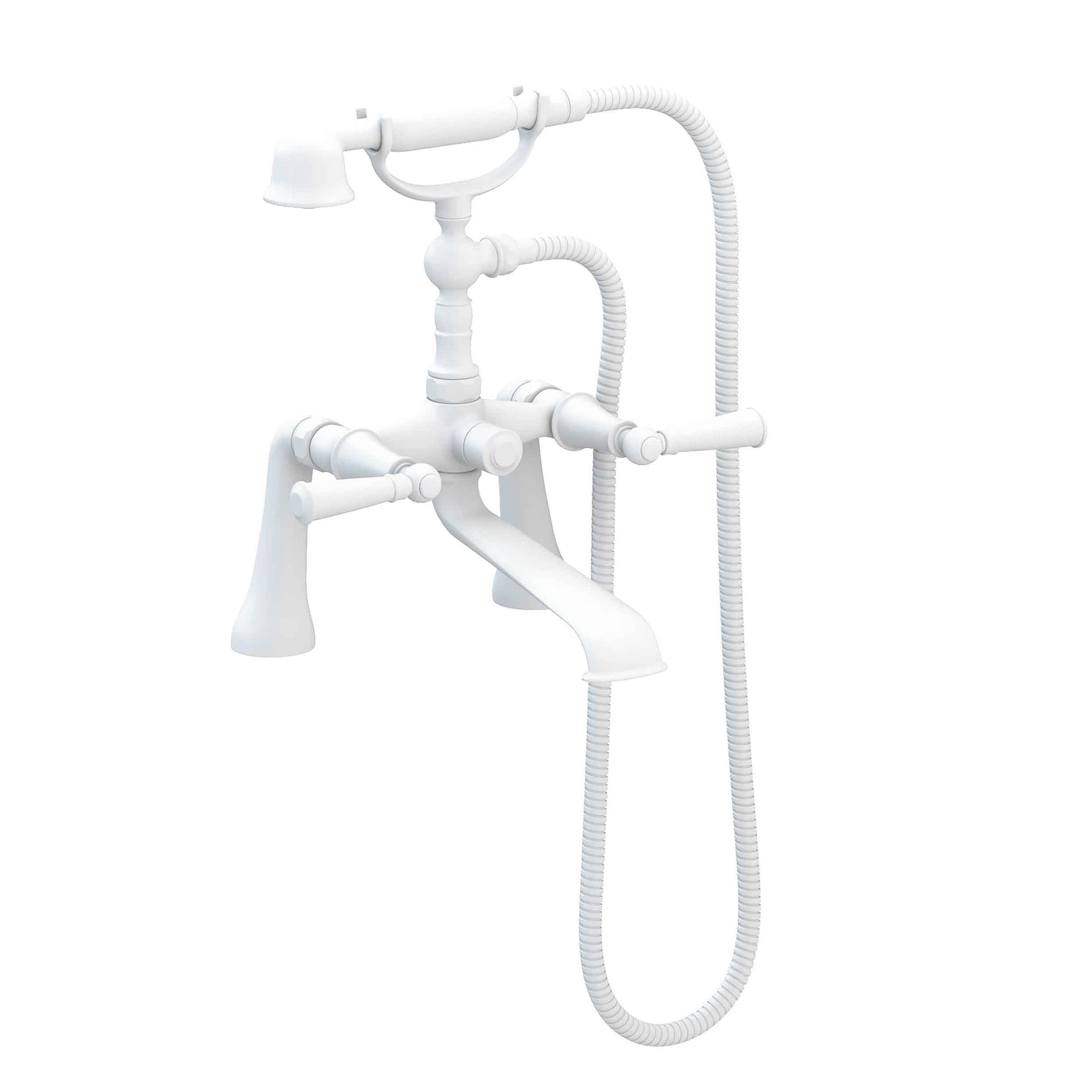 Newport Brass Aylesbury Deck Mounted Tub Filler with Hand Shower