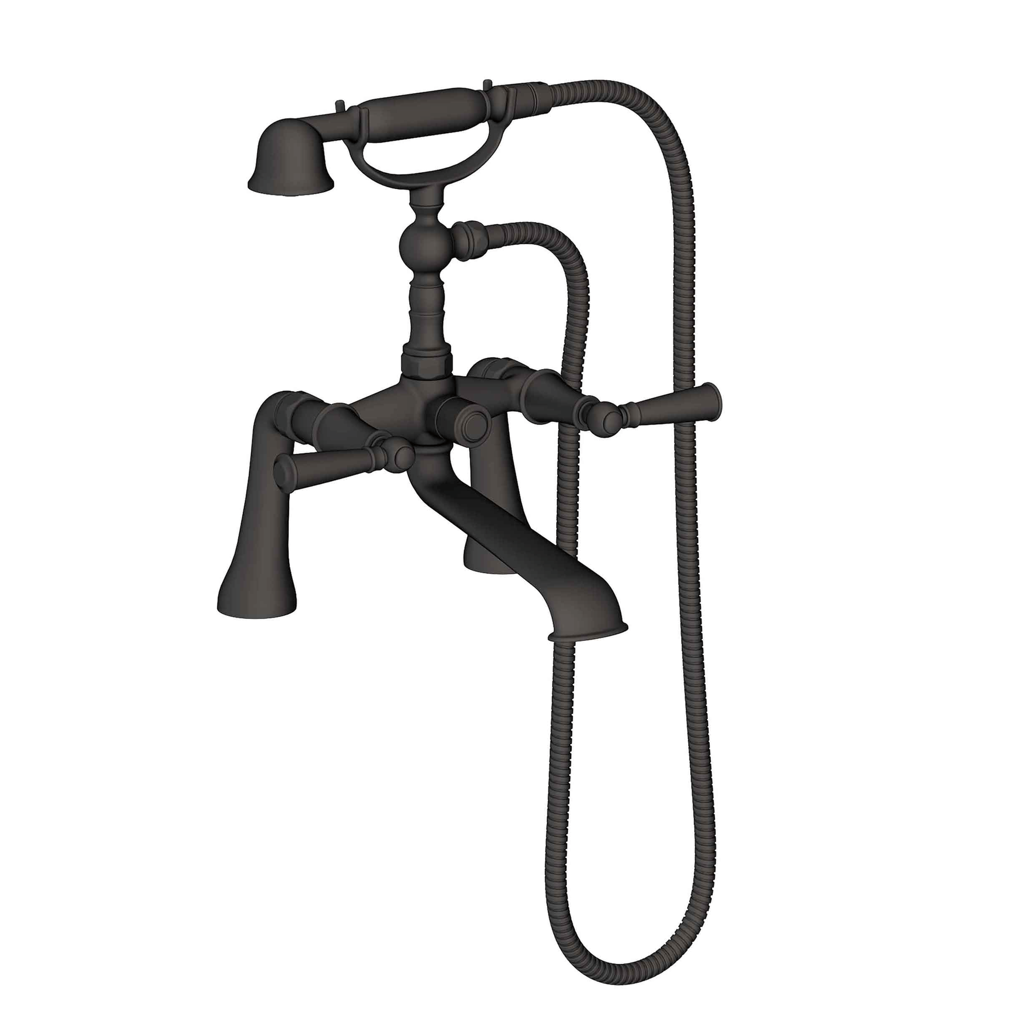 Newport Brass Aylesbury Deck Mounted Tub Filler with Hand Shower