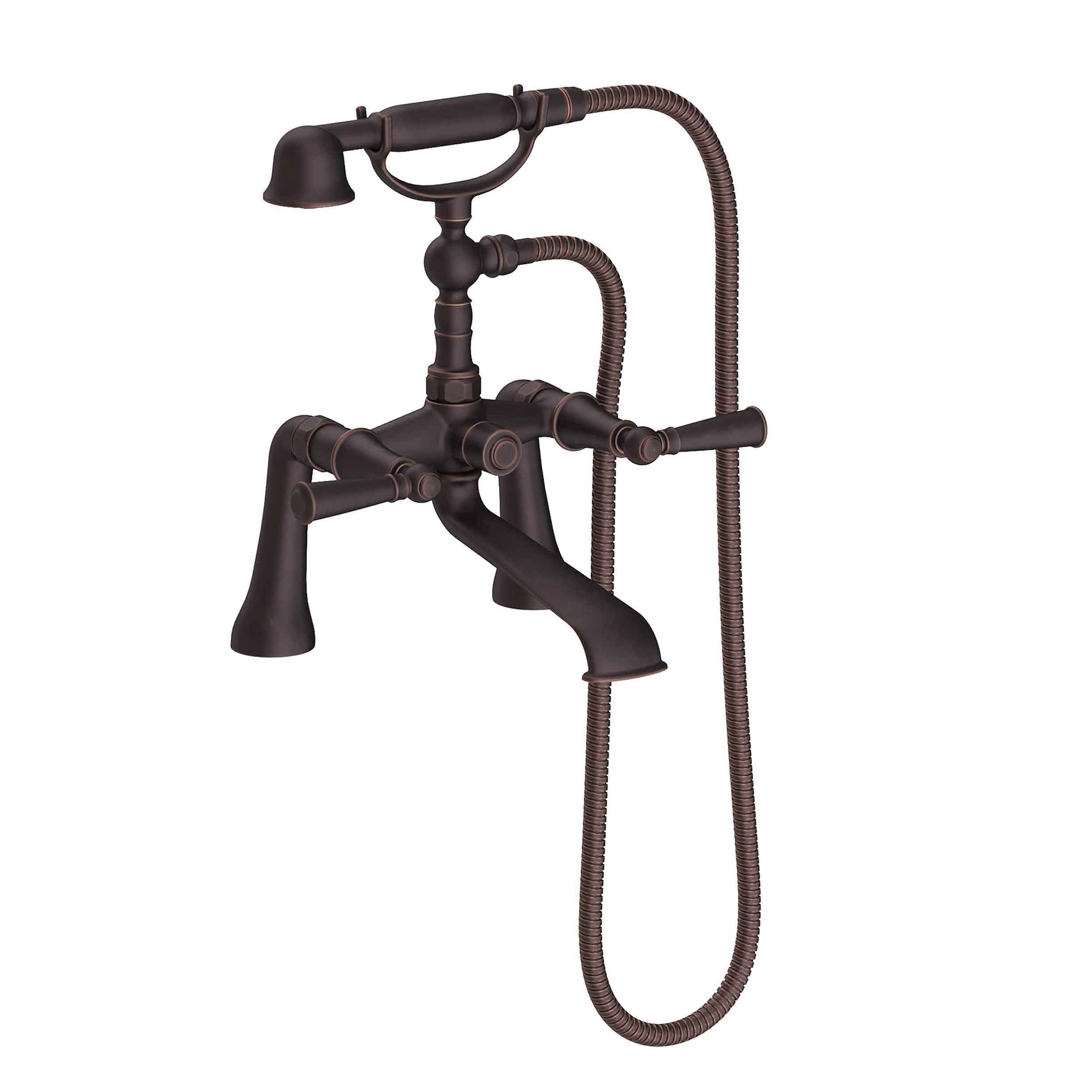 Newport Brass Aylesbury Deck Mounted Tub Filler with Hand Shower