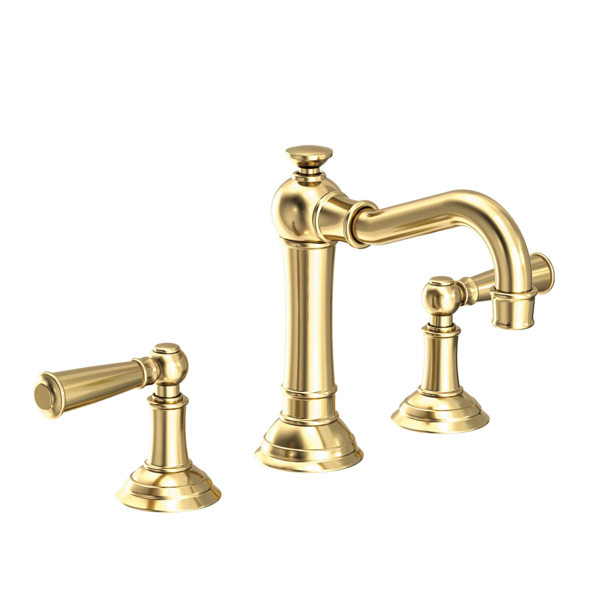 Newport Brass Jacobean 1.2 GPM Widespread Bathroom Faucet with Pop Up Drain